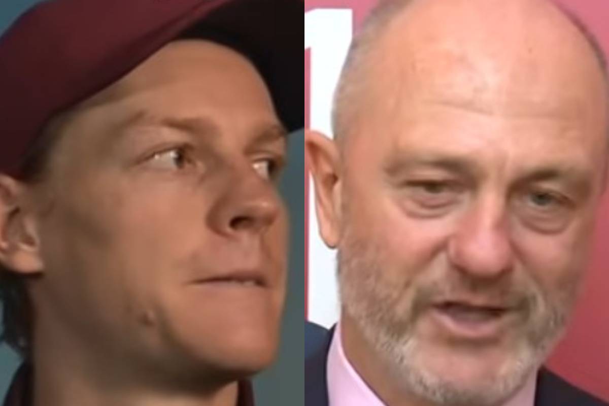 Forfait Sinner notizia ufficiale Jannik Sinner e Angelo Binaghi