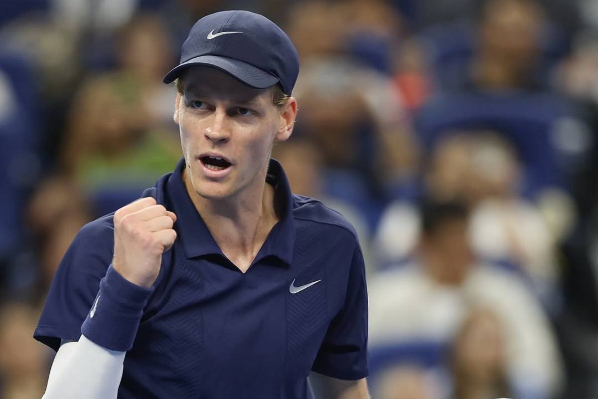 Jannik Sinner Sinner lite con Cahill